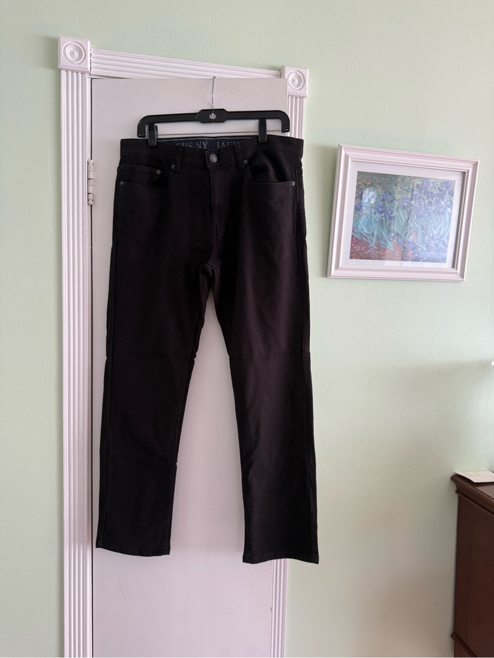 Jachs NY Black Straight-Leg Men's Jeans — Classic Everyday Style